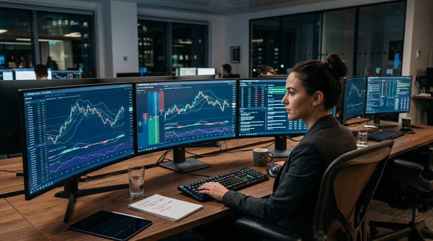 Forex Trading Desk